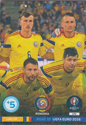 Line-up Cards, Adrenalyn Road to Euro 2016, Romania (2)
