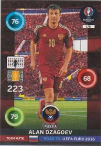 Team Mates, Adrenalyn Road to Euro 2016, RUS, Alan Dzagoev