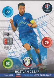 Team Mates, Adrenalyn Road to Euro 2016, SVN, Bostjan Cesar