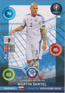 Team Mates, Adrenalyn Road to Euro 2016, SVK, Martin Skrtel