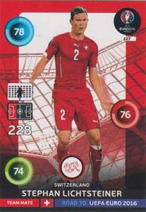 Team Mates, Adrenalyn Road to Euro 2016, SUI, Stephan Lichsteiner