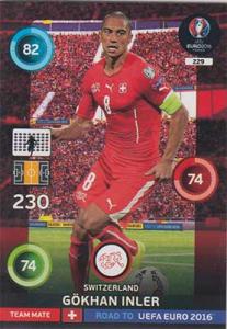 Team Mates, Adrenalyn Road to Euro 2016, SUI, Gökhan Inler