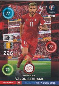 Team Mates, Adrenalyn Road to Euro 2016, SUI, Valon Behrami