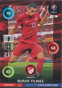 Team Mates, Adrenalyn Road to Euro 2016, TUR, Burak Yilmaz