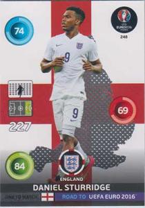 Ones to Watch, Adrenalyn Road to Euro 2016, ENG, Daniel Sturridge