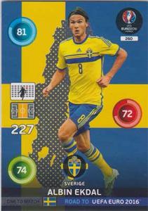 Ones to Watch, Adrenalyn Road to Euro 2016, SWE, Albin Ekdal