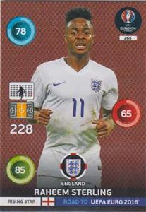 Rising Stars, Adrenalyn Road to Euro 2016, ENG, Raheem Sterling