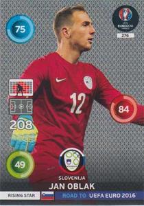 Rising Stars, Adrenalyn Road to Euro 2016, SVN, Jan Oblak