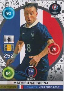 Fans Favourites, Adrenalyn Road to Euro 2016, FRA, Mathieu Valbuena