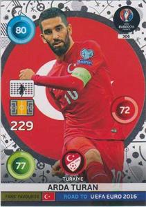 Fans Favourites, Adrenalyn Road to Euro 2016, TUR, Arda Turan