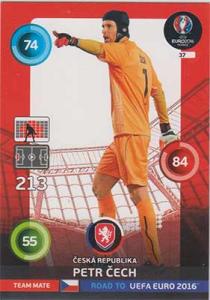 Team Mates, Adrenalyn Road to Euro 2016, CZE, Petr Cech