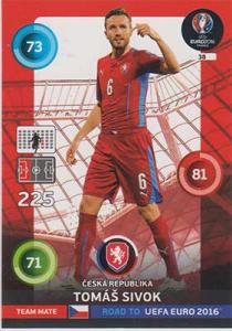 Team Mates, Adrenalyn Road to Euro 2016, CZE, Tomas Sivok