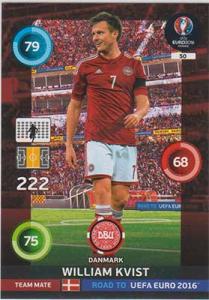 Team Mates, Adrenalyn Road to Euro 2016, DEN, William Kvist