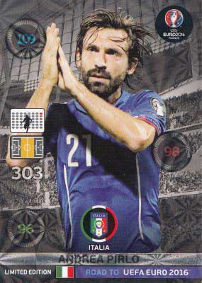 Limited Edition, Adrenalyn Road to Euro 2016, Andrea Pirlo