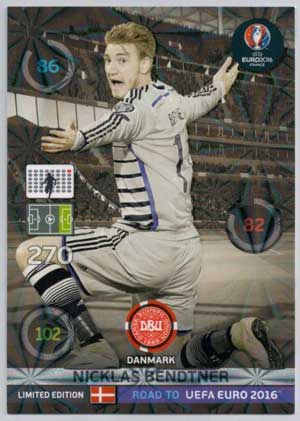 Limited Edition, Adrenalyn Road to Euro 2016, Nicklas Bendtner