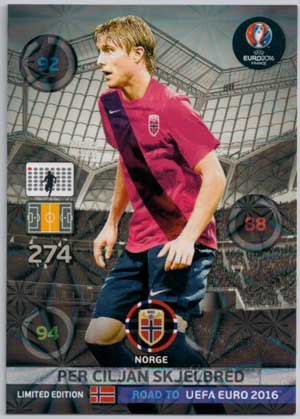 Limited Edition, Adrenalyn Road to Euro 2016, Per Cilijan Skjelbred