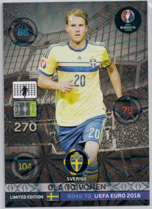 Limited Edition, Adrenalyn Road to Euro 2016, Ola Toivonen