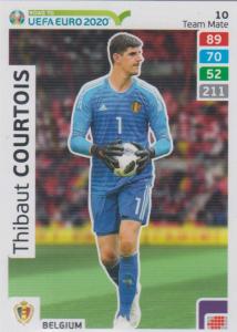 Adrenalyn XL Road to UEFA EURO 2020 #010 Thibaut Courtois (Belgium) - Team Mate