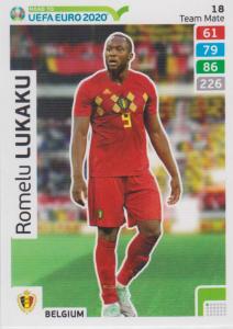 Adrenalyn XL Road to UEFA EURO 2020 #018 Romelu Lukaku (Belgium) - Team Mate