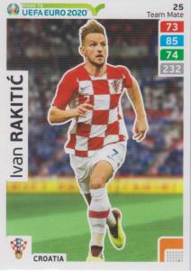 Adrenalyn XL Road to UEFA EURO 2020 #025 Ivan Rakitić (Croatia) - Team Mate