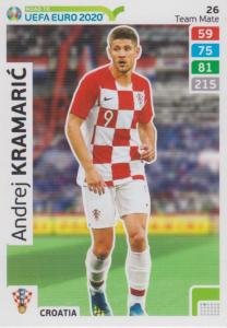 Adrenalyn XL Road to UEFA EURO 2020 #026 Andrej Kramarić (Croatia) - Team Mate
