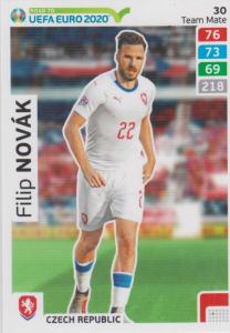 Adrenalyn XL Road to UEFA EURO 2020 #030 Filip Novák (Czech Republic) - Team Mate