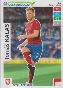 Adrenalyn XL Road to UEFA EURO 2020 #031 Tomáš Kalas (Czech Republic) - Team Mate