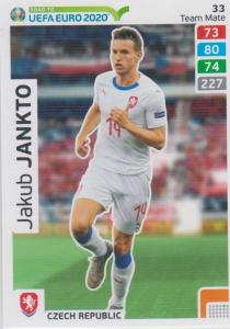 Adrenalyn XL Road to UEFA EURO 2020 #033 Jakub Jankto (Czech Republic) - Team Mate