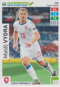 Adrenalyn XL Road to UEFA EURO 2020 #035 Matěj Vydra (Czech Republic) - Team Mate