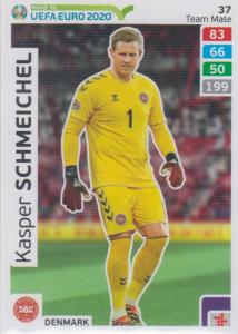 Adrenalyn XL Road to UEFA EURO 2020 #037 Kasper Schmeichel (Denmark) - Team Mate