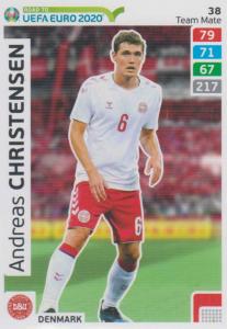 Adrenalyn XL Road to UEFA EURO 2020 #038 Andreas Christensen (Denmark) - Team Mate