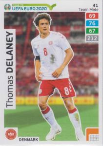 Adrenalyn XL Road to UEFA EURO 2020 #041 Thomas Delaney (Denmark) - Team Mate