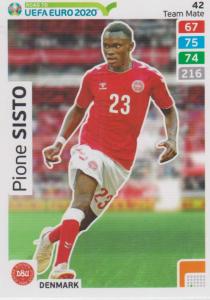 Adrenalyn XL Road to UEFA EURO 2020 #042 Pione Sisto (Denmark) - Team Mate