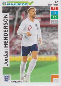 Adrenalyn XL Road to UEFA EURO 2020 #050 Jordan Henderson - Team Mate
