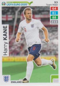 Adrenalyn XL Road to UEFA EURO 2020 #053 Harry Kane (England) - Team Mate