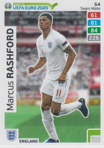 Adrenalyn XL Road to UEFA EURO 2020 #054 Marcus Rashford (England) - Team Mate