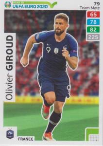 Adrenalyn XL Road to UEFA EURO 2020 #079 Olivier Giroud (France) - Team Mate