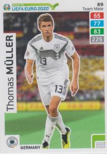 Adrenalyn XL Road to UEFA EURO 2020 #089 Thomas Müller (Germany) - Team Mate