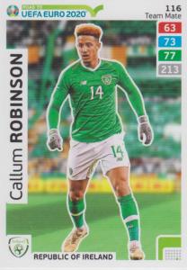 Adrenalyn XL Road to UEFA EURO 2020 #116 Callum Robinson (Republic of Ireland) - Team Mate