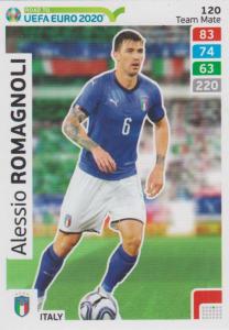 Adrenalyn XL Road to UEFA EURO 2020 #120 Alessio Romagnoli (Italy) - Team Mate