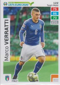 Adrenalyn XL Road to UEFA EURO 2020 #122 Marco Verratti (Italy) - Team Mate