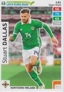 Adrenalyn XL Road to UEFA EURO 2020 #141 Stuart Dallas (Northern Ireland) - Team Mate