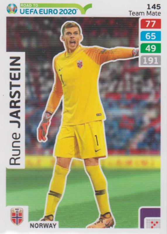 Adrenalyn XL Road to UEFA EURO 2020 #145 Rune Jarstein (Norway) - Team Mate
