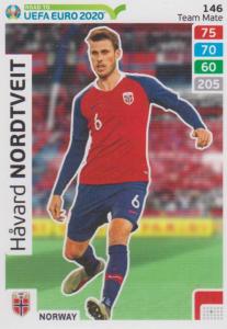 Adrenalyn XL Road to UEFA EURO 2020 #146 Håvard Nordtveit (Norway) - Team Mate