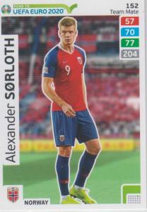 Adrenalyn XL Road to UEFA EURO 2020 #152 Alexander Sörloth (Norway) - Team Mate