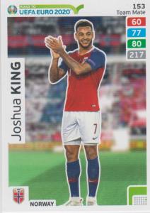 Adrenalyn XL Road to UEFA EURO 2020 #153 Joshua King (Norway) - Team Mate