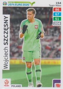 Adrenalyn XL Road to UEFA EURO 2020 #154 Wojciech Szczęsny (Poland) - Team Mate