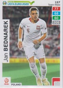 Adrenalyn XL Road to UEFA EURO 2020 #157 Jan Bednarek (Poland) - Team Mate