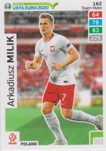 Adrenalyn XL Road to UEFA EURO 2020 #162 Arkadiusz Milik (Poland) - Team Mate
