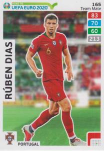 Adrenalyn XL Road to UEFA EURO 2020 #165 Rúben Dias (Portugal) - Team Mate